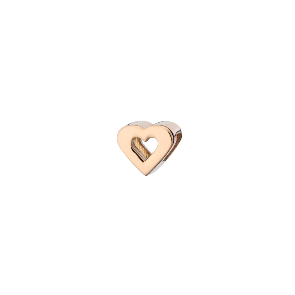 Charm Love Is: Coração Rose Gold