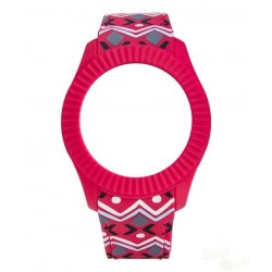 Bracelete WaxtAndCo Tribal Vermelho M